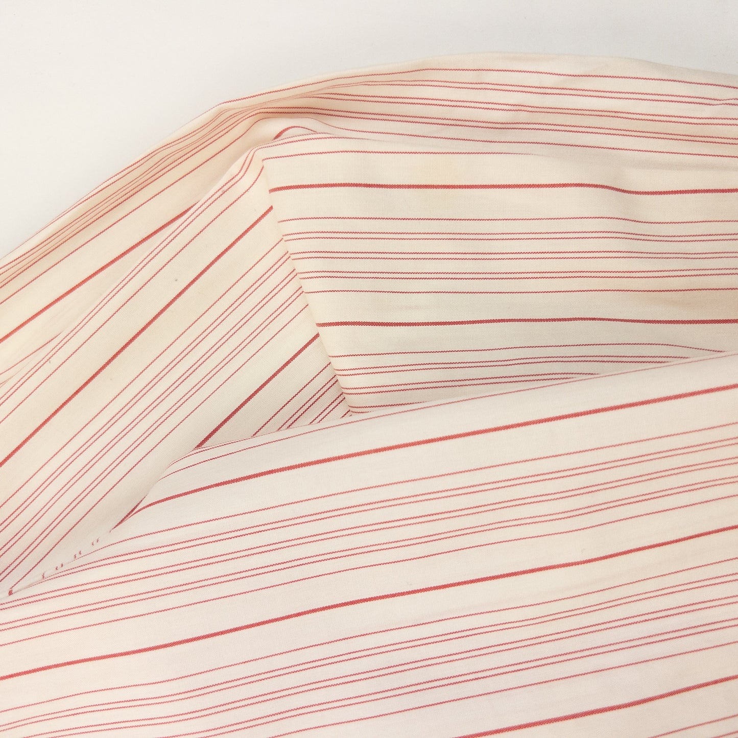 Vintage 90s Issey Miyake Striped Long Sleeve Button Up Shirt Size S | Small, Red