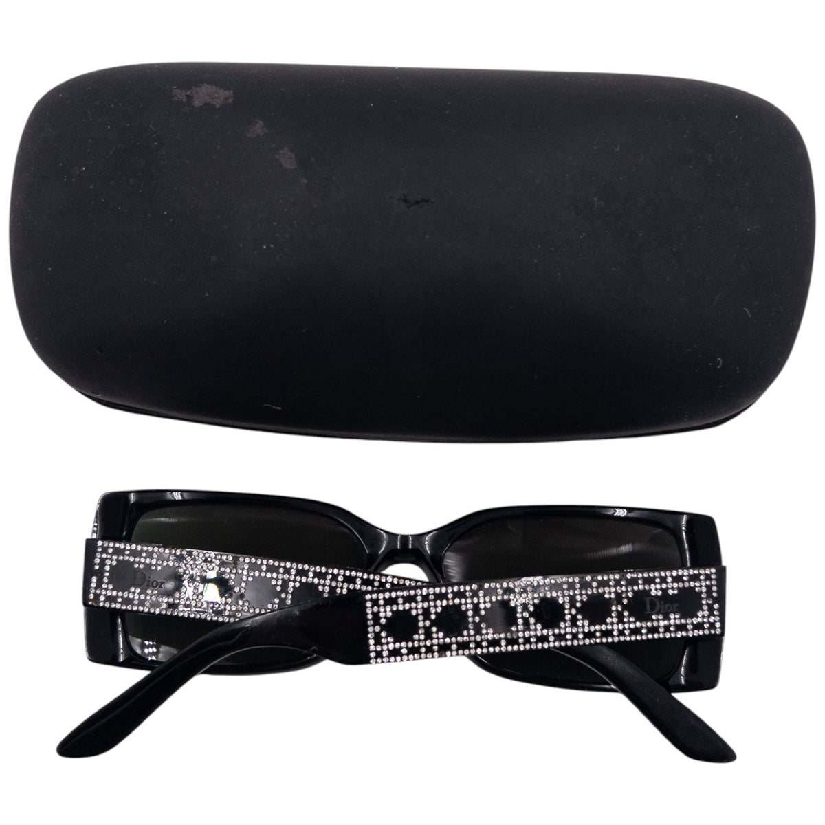 Vintage 2000s Dior Diamanté Sunglasses | O/S, Multicoloured