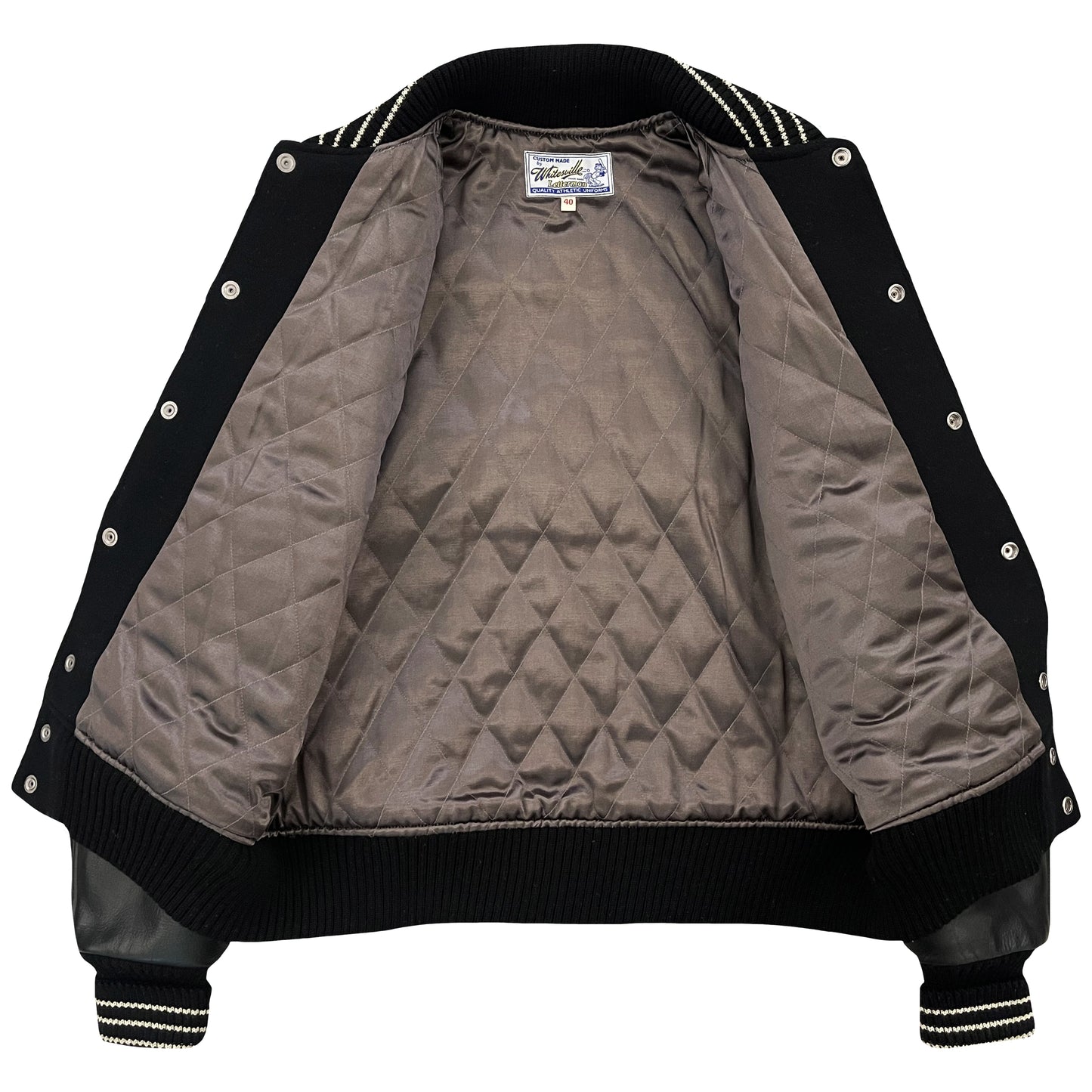 Whitesville 'Indian Motorcycle' Varsity Jacket - L