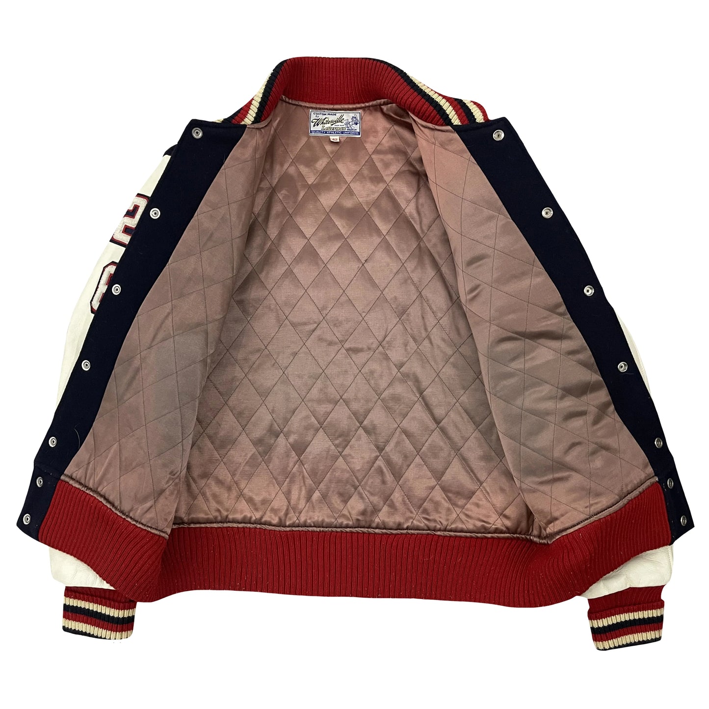 Whitesville 'Bellwood Blue Peckers' Varsity Jacket - XL