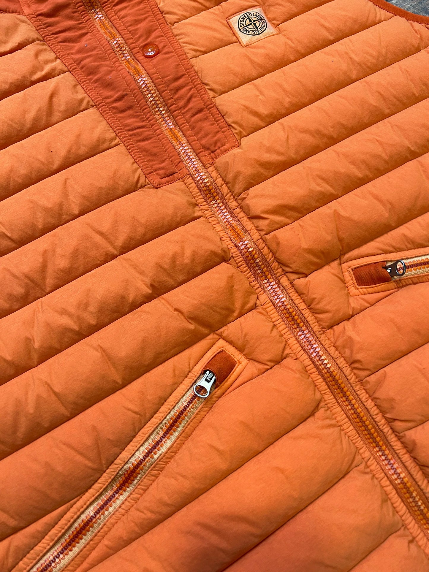 Stone Island SS/18 Loom Woven Down Gilet XXL