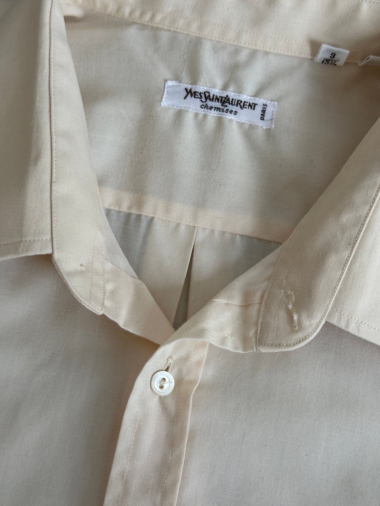 Christian Dior Chemises Paris 1990s Cotton Shirt - M