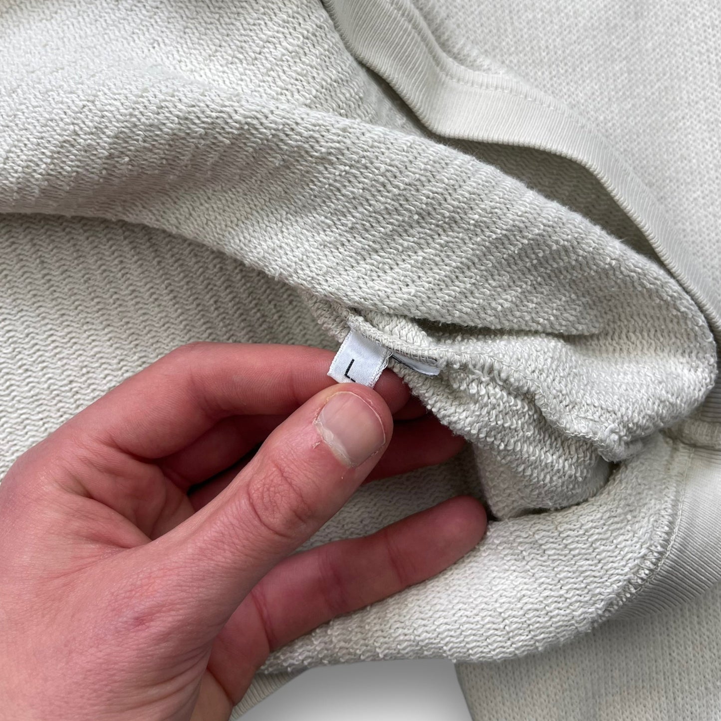 Stone Island Lightweight Knitted Jumper (M) | Default Title, Cream