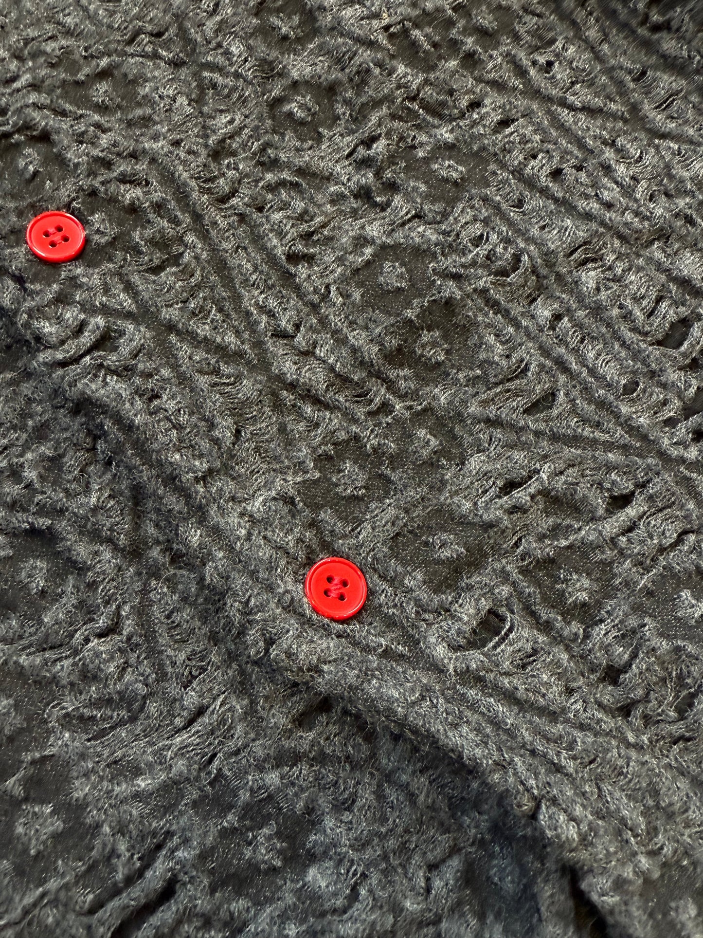 Y's by Yohji Yamamoto 90's Wool Floral Shirt 3