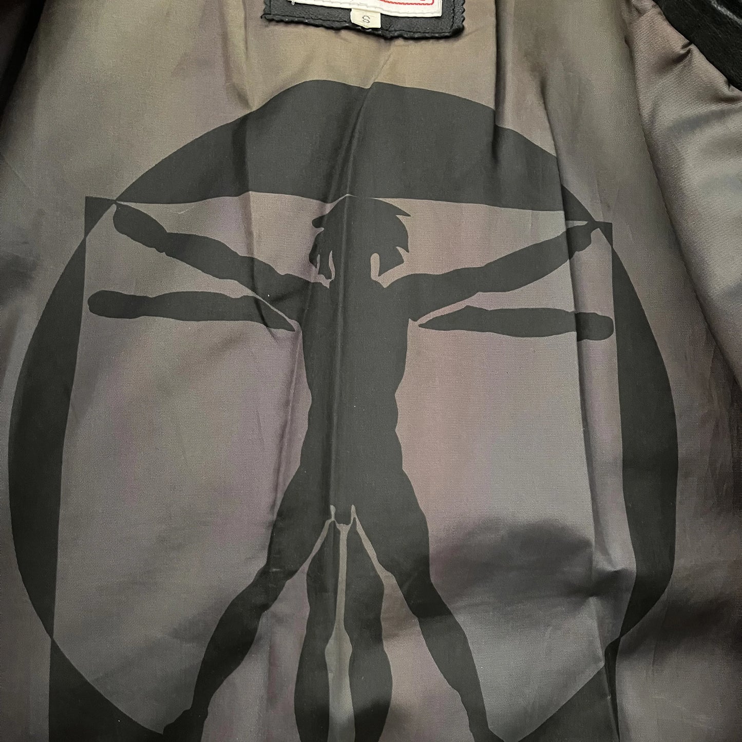 Michael Hoban WHEREMI 1991 Rasta Leather Jacket - S