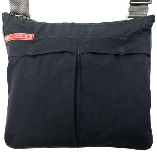 Vintage 2000s Prada Sport Crossbody Bag | O/S, Black