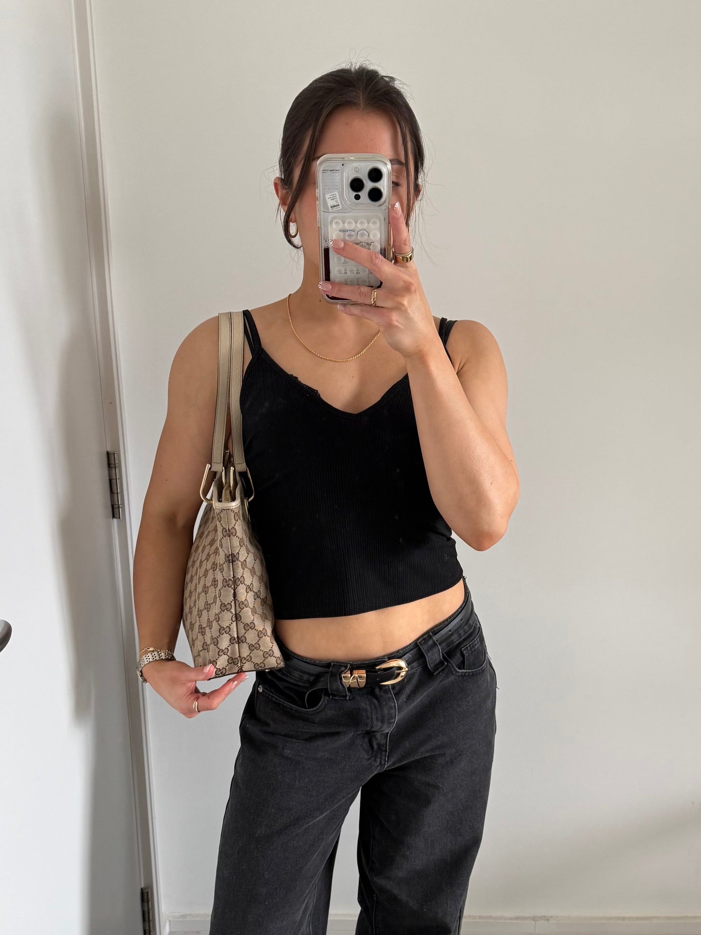2000s Gucci GG Monogram Tote Bag | O/S, Multicoloured