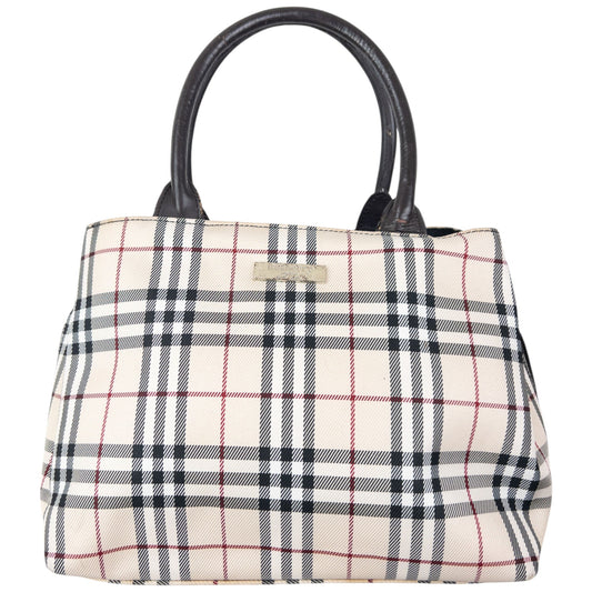 Vintage 2000s Burberry Blue Label Nova Check Handbag | O/S, Multicoloured