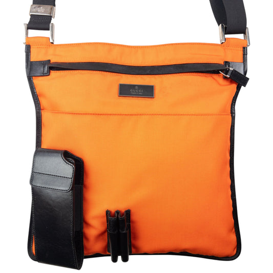 Vintage 2000s Gucci Crossbody Bag | O/S, Black