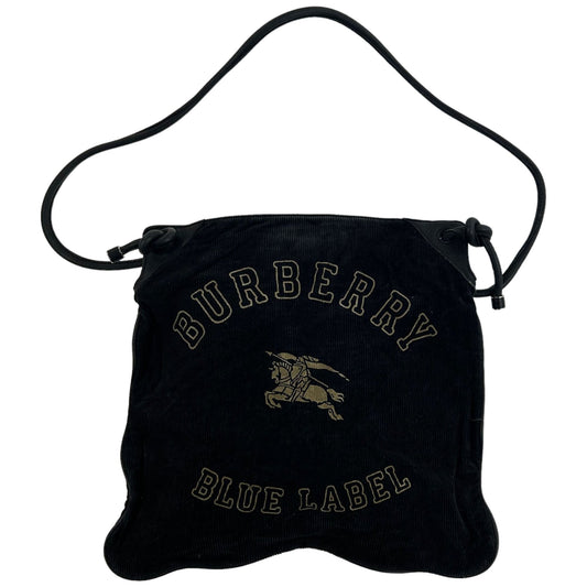 Vintage Burberry Blue Label Corduroy Shoulder Bag