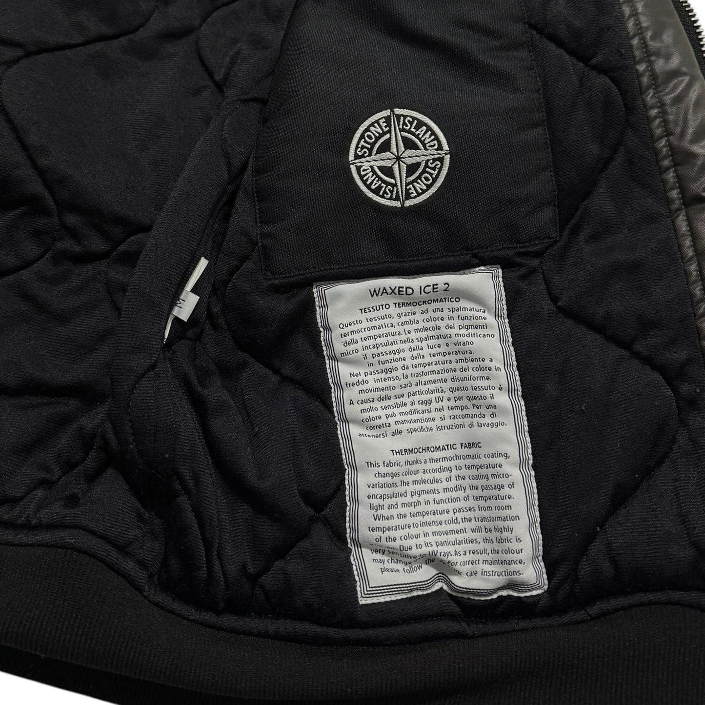 Stone Island 2010 Waxed Ice Jacket | Medium, Olive