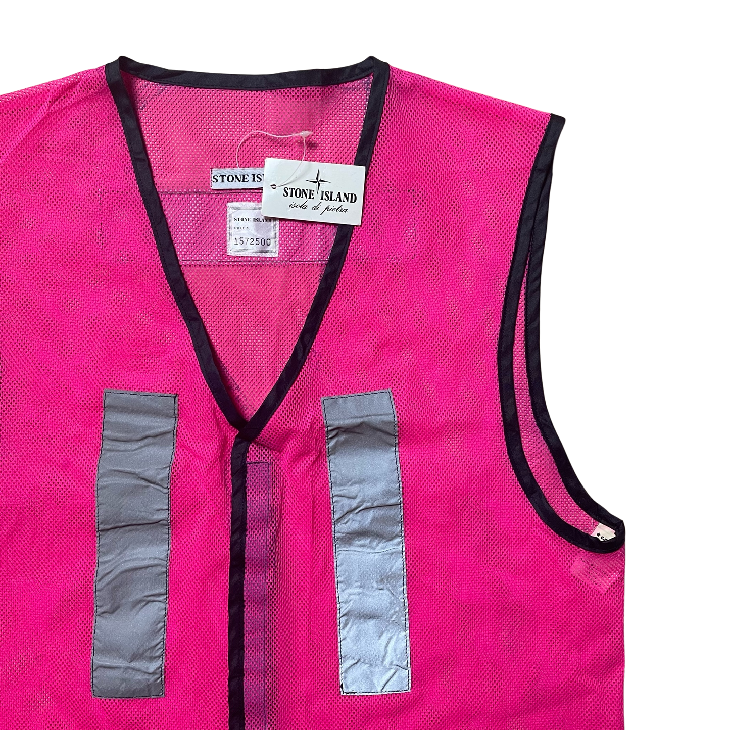 S/S 1988 Magenta Pink Reflective Safety Vest