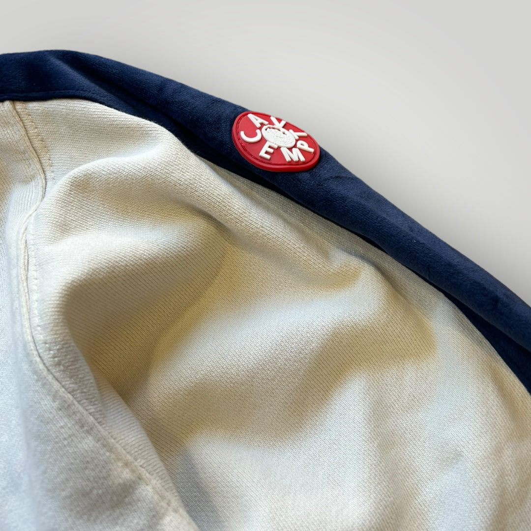 Cav Empt Cotton / Felt 1/4 Zip Jumper L | Default Title, White