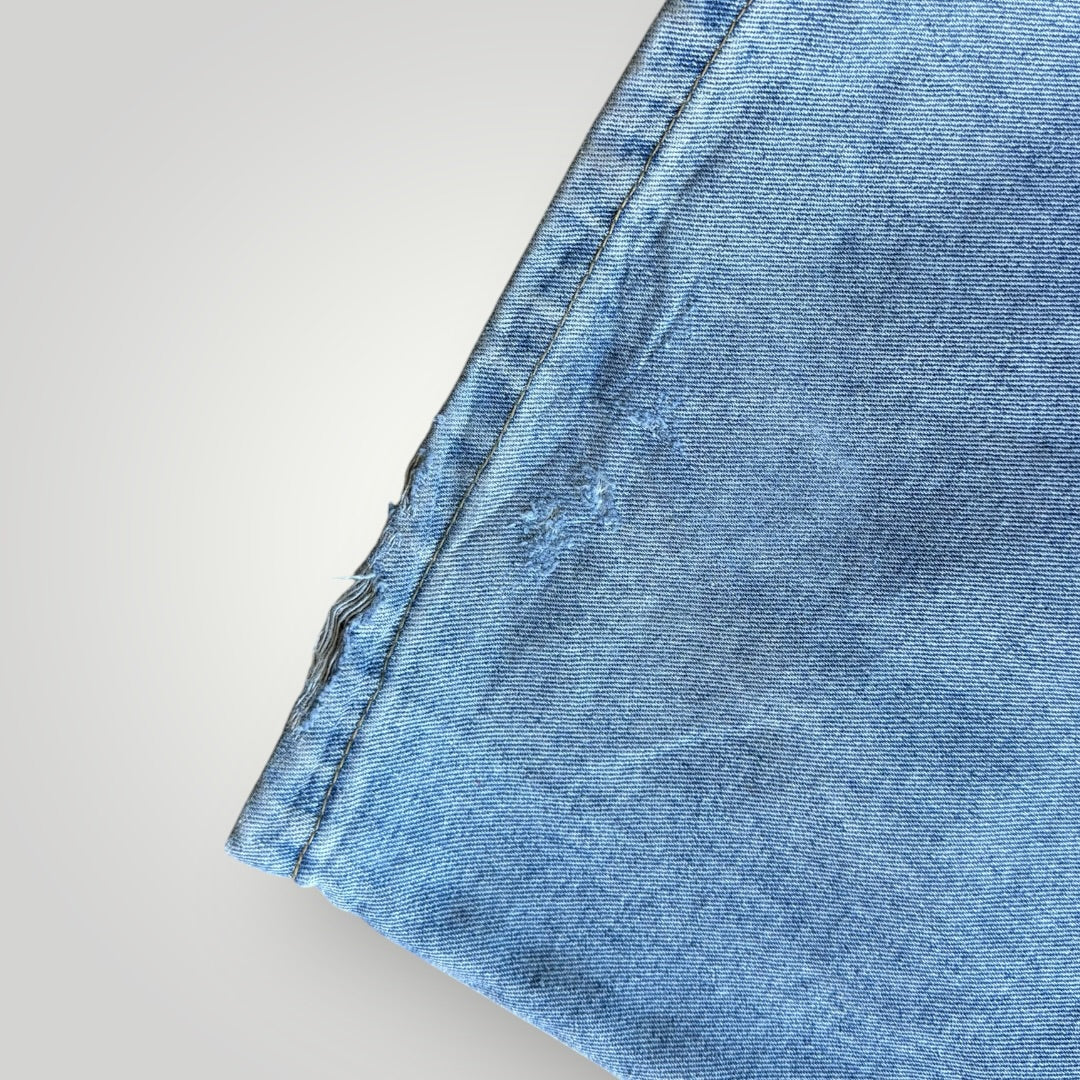 Uniform Bridge Light Wash Denim Wide Pants 32x32