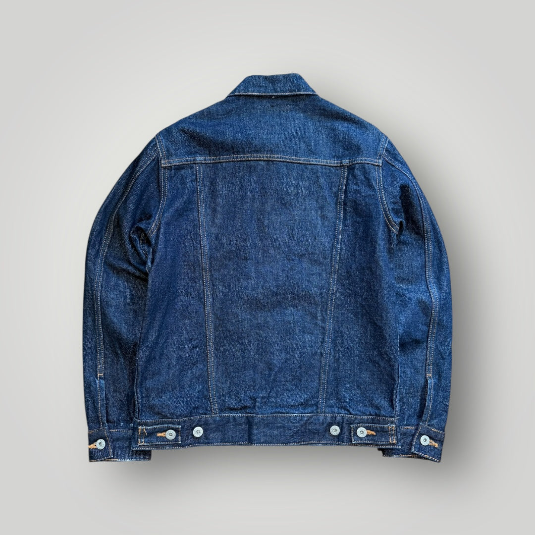 Uniform Bridge 2010's Raw Denim Jacket S/M | Default Title, Indigo