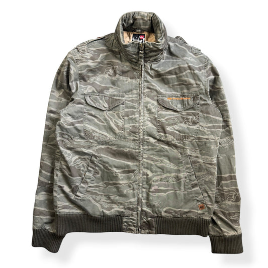 2000's Quiksilver DPM Series Camouflage Jacket (L) | Large, Multicoloured