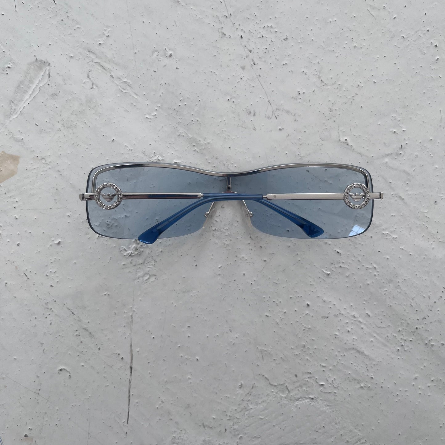 2000s emporio armani sunglasses | O/S, Silver