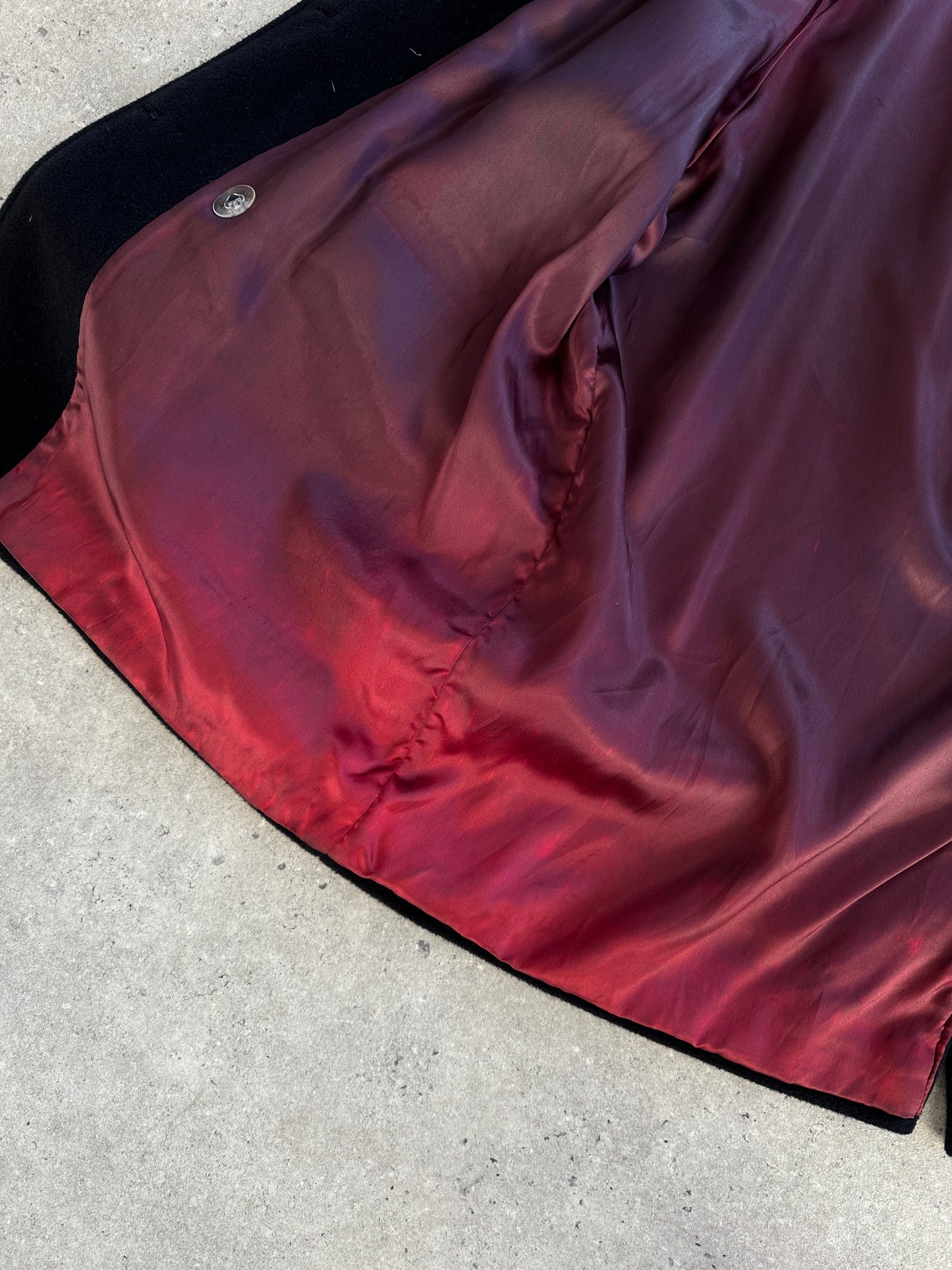 Marella Virgin Wool Cashmere Double Breasted Coat - L