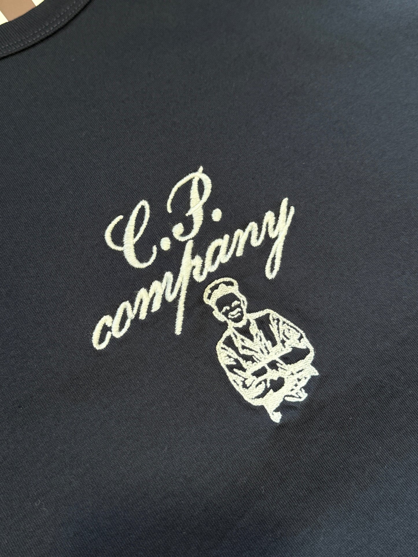 C.P. Company Mercer Logo-Embroidered Cotton T-Shirt XL BNWT