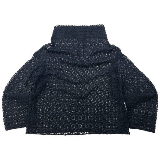 Vintage Comme Des Garçons Tricot Lace Mock Neck Jumper Womens Size M