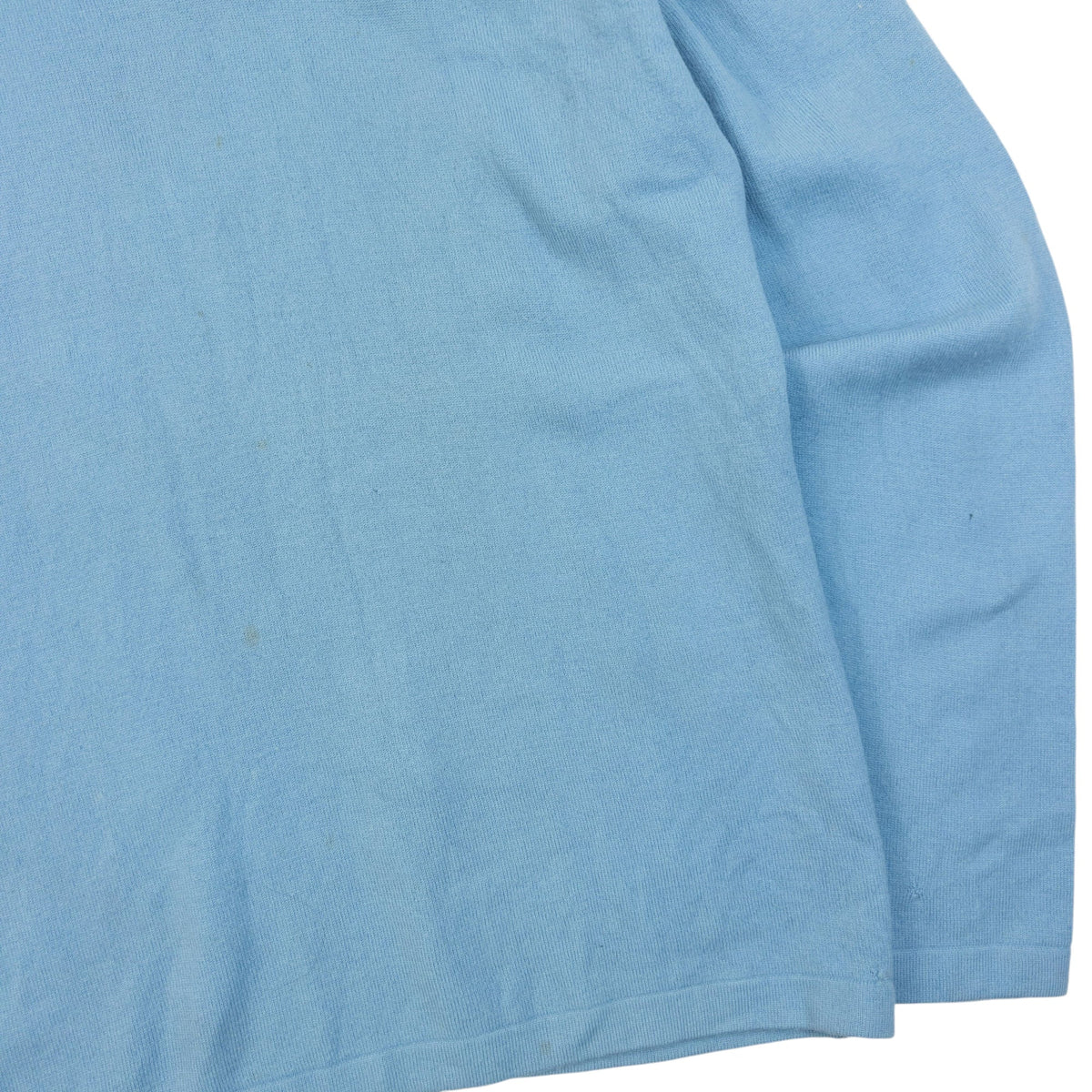 Vintage 90s Yohji Yamamoto Wool Turtleneck Jumper Size M | Medium, Blue