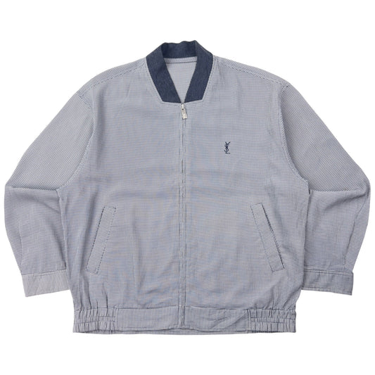 Vintage YSL Yves Saint Laurent Lightweight Bomber Jacket Size M