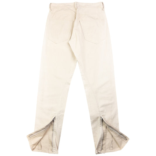 Vintage Yohji Yamamoto Zip Cuff Trousers Size W28