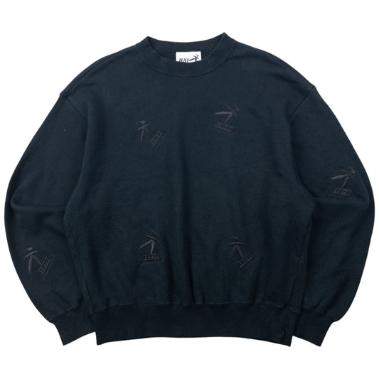 Vintage 90s Hai Sporting Gear By Issey Miyake Embroidered Sweatshirt Size XS