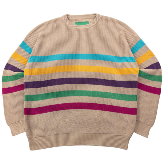 Emporio Armani Striped Knit Jumper Size L