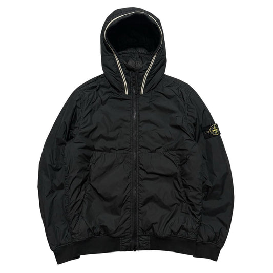 Stone Island Garment Dyed Crinkle Reps Jacket | Large, Black