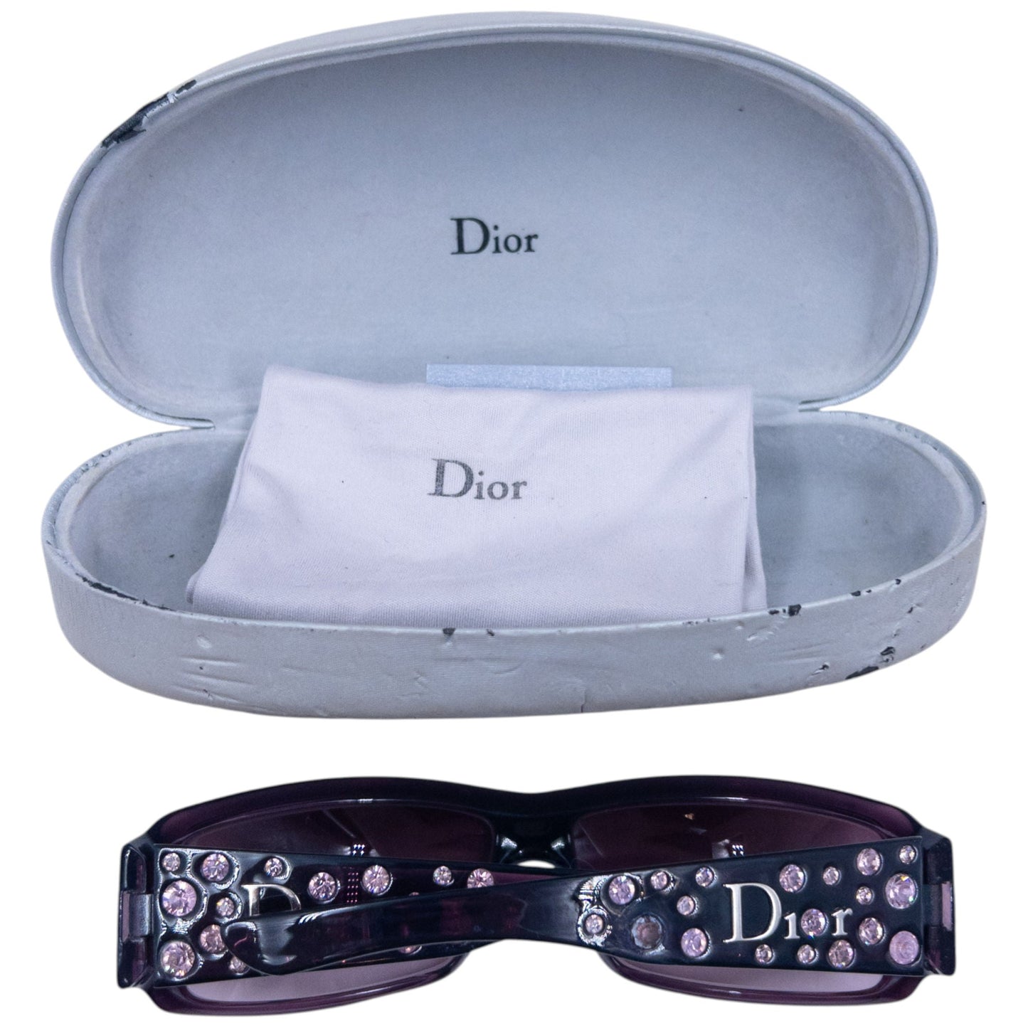 Vintage 90s Dior Diamonte Jewel Sunglasses