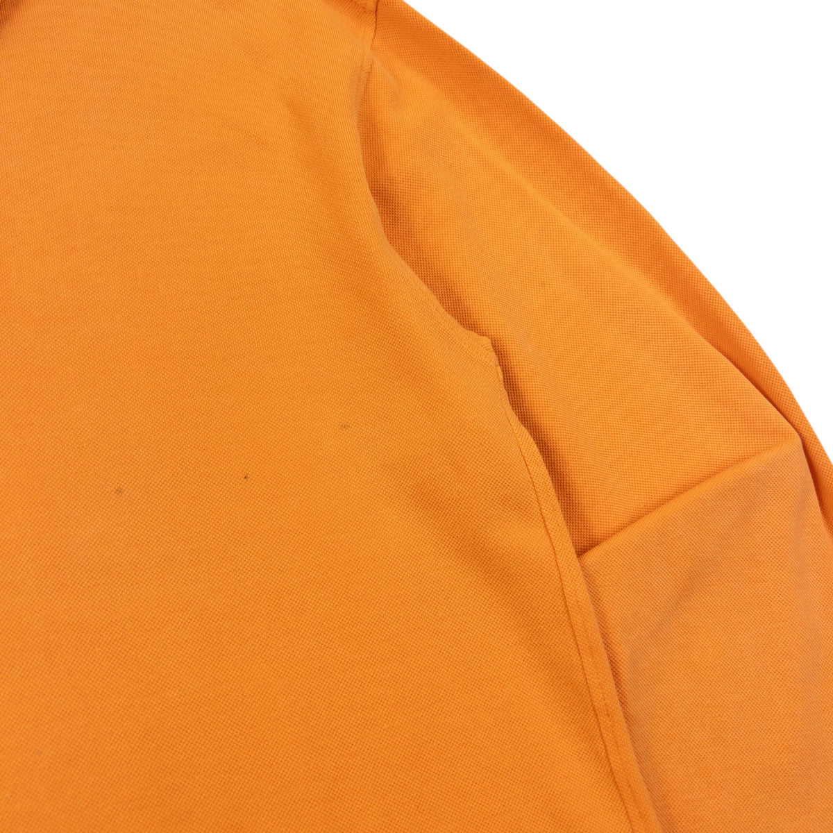 Vintage 2000s Issey Miyake Long Sleeve Polo Shirt Size M | Medium, Orange