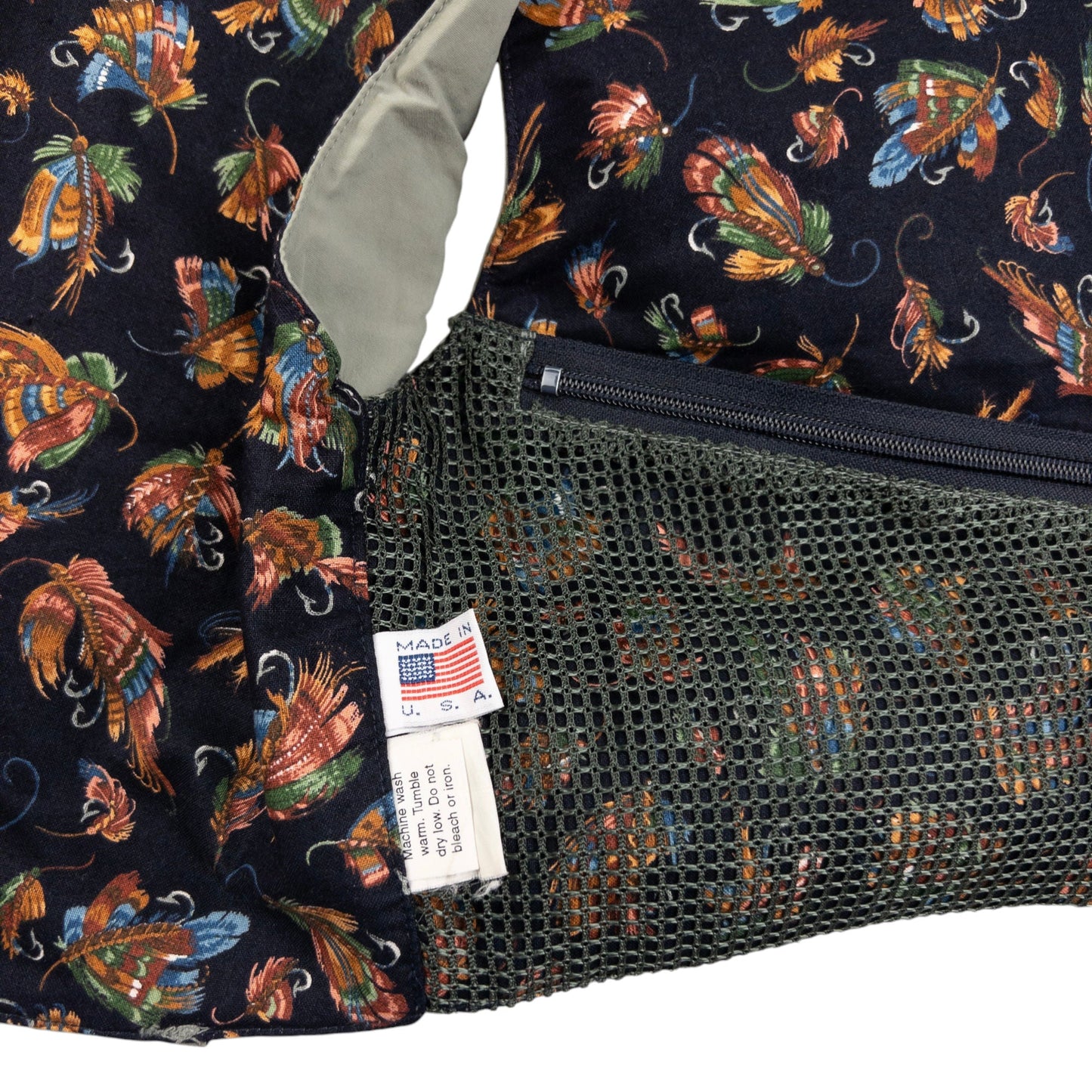 Vintage Simms Cargo Fishing Vest Gilet Size S