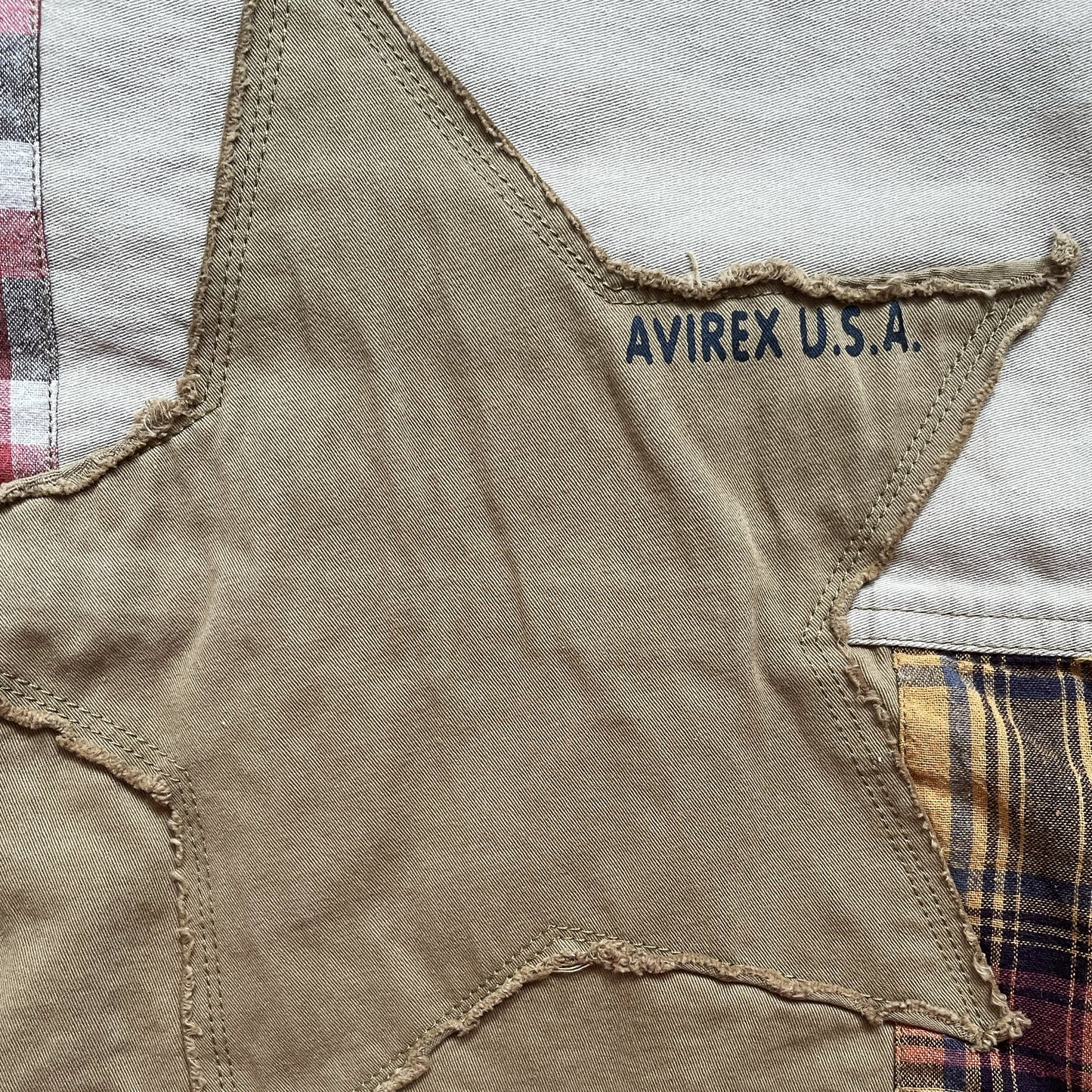 Avirex Patchwork Jacket - M