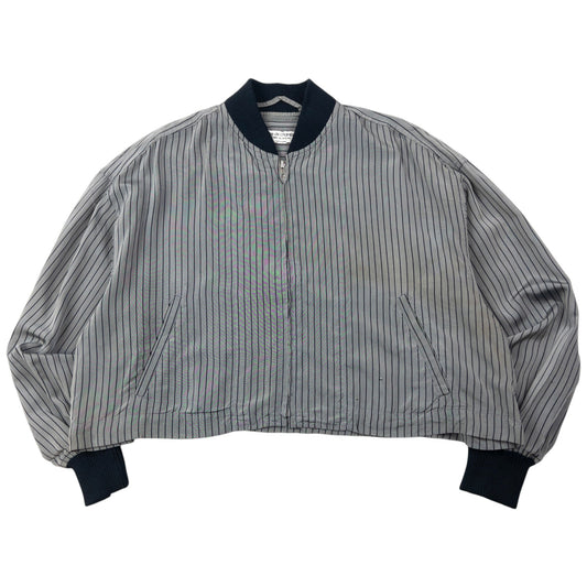 Vintage 80s Comme Des Garçons Robe De Chambre Cropped Jacket Size S | Small, Black