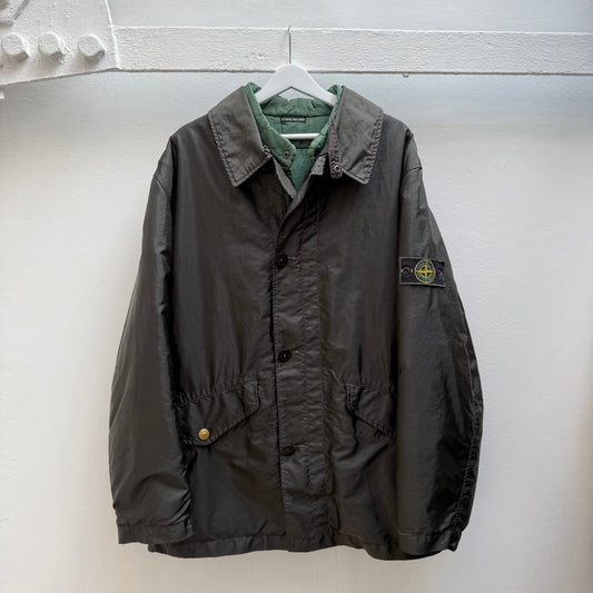 1995 Stone Island Formula Steel Dutch Rope Jacket (L) | Large, Dark Green