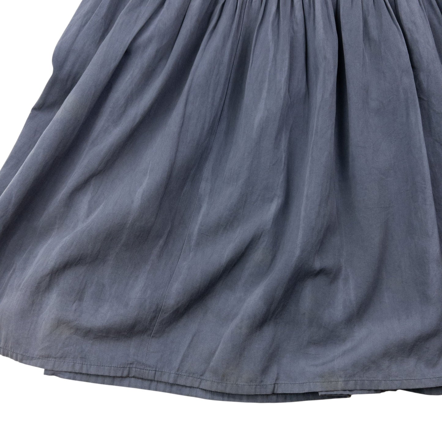 Vintage 90s Issey Miyake PERMANENTE Pleated Skirt Womens Size L | Large, Grey