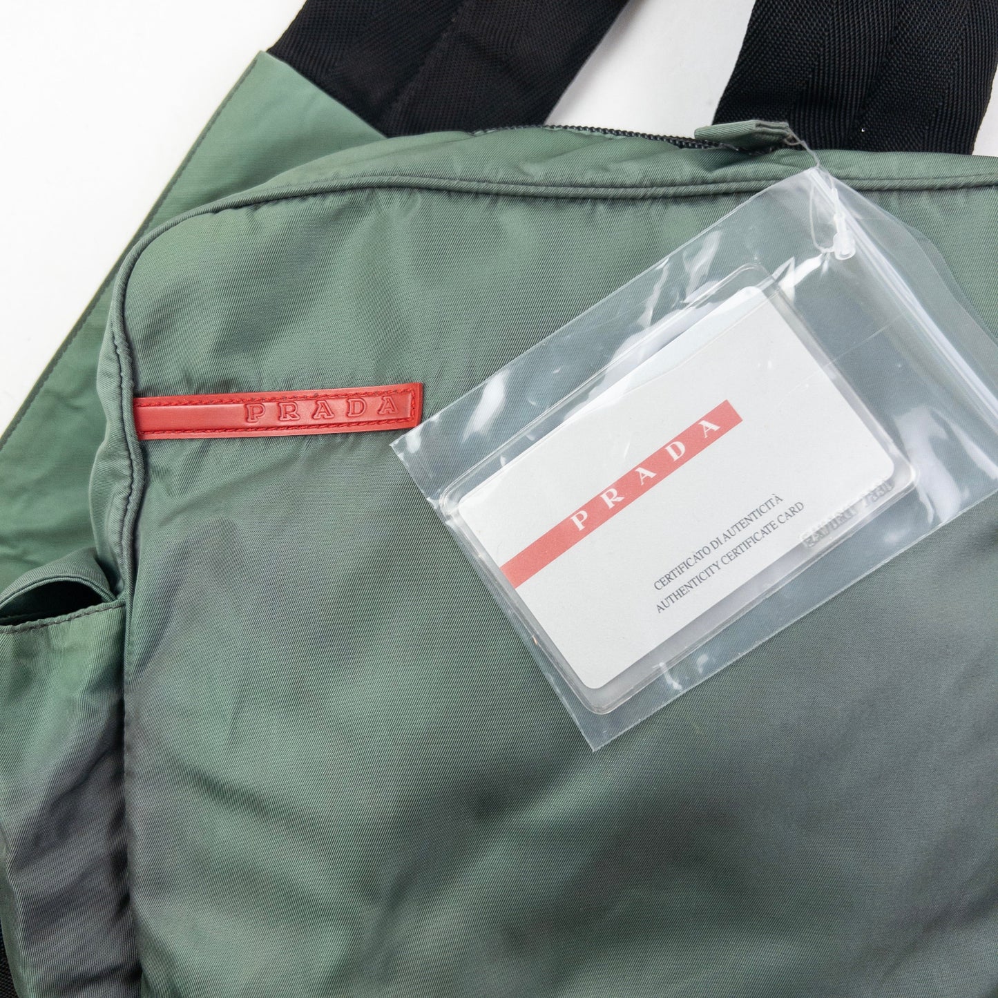 Vintage 2000s Prada Sport Sling Bag | O/S, Green