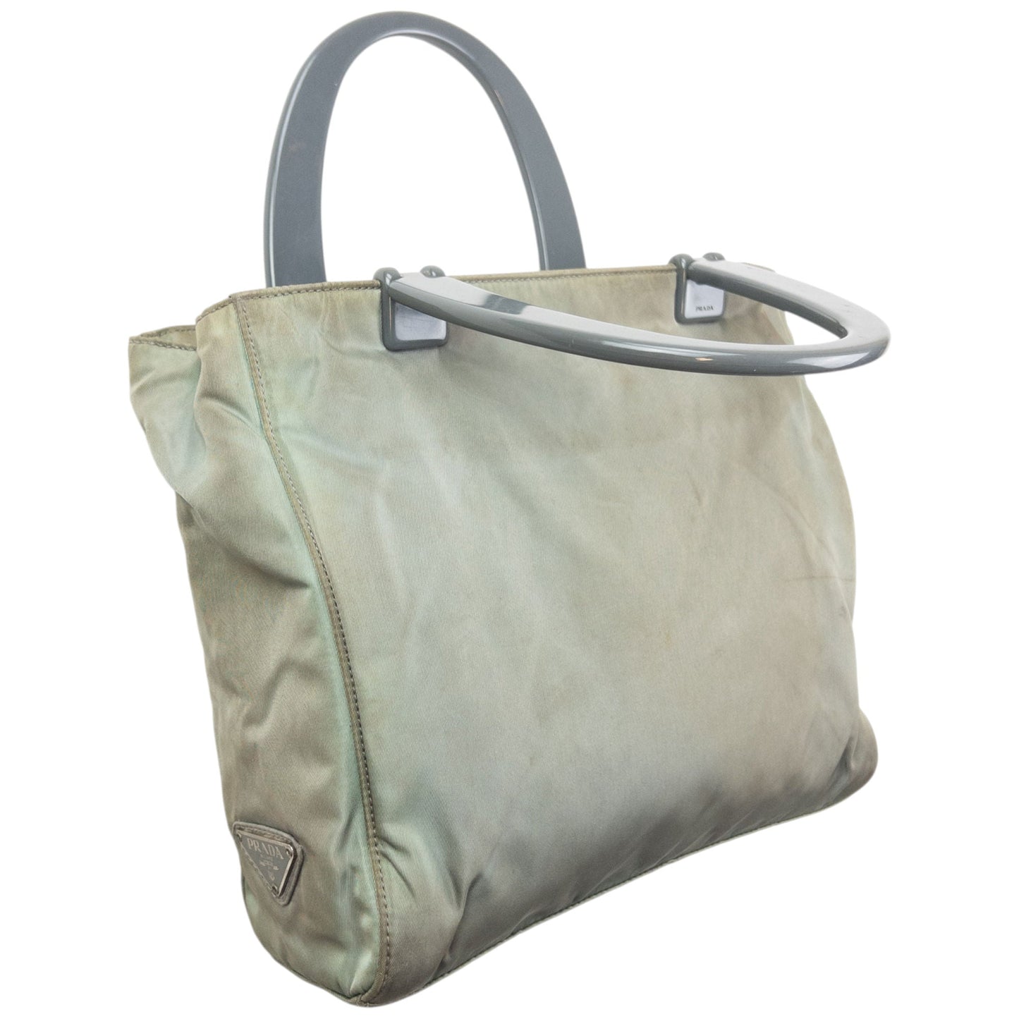 Vintage 2000s Prada Handbag | O/S, Green
