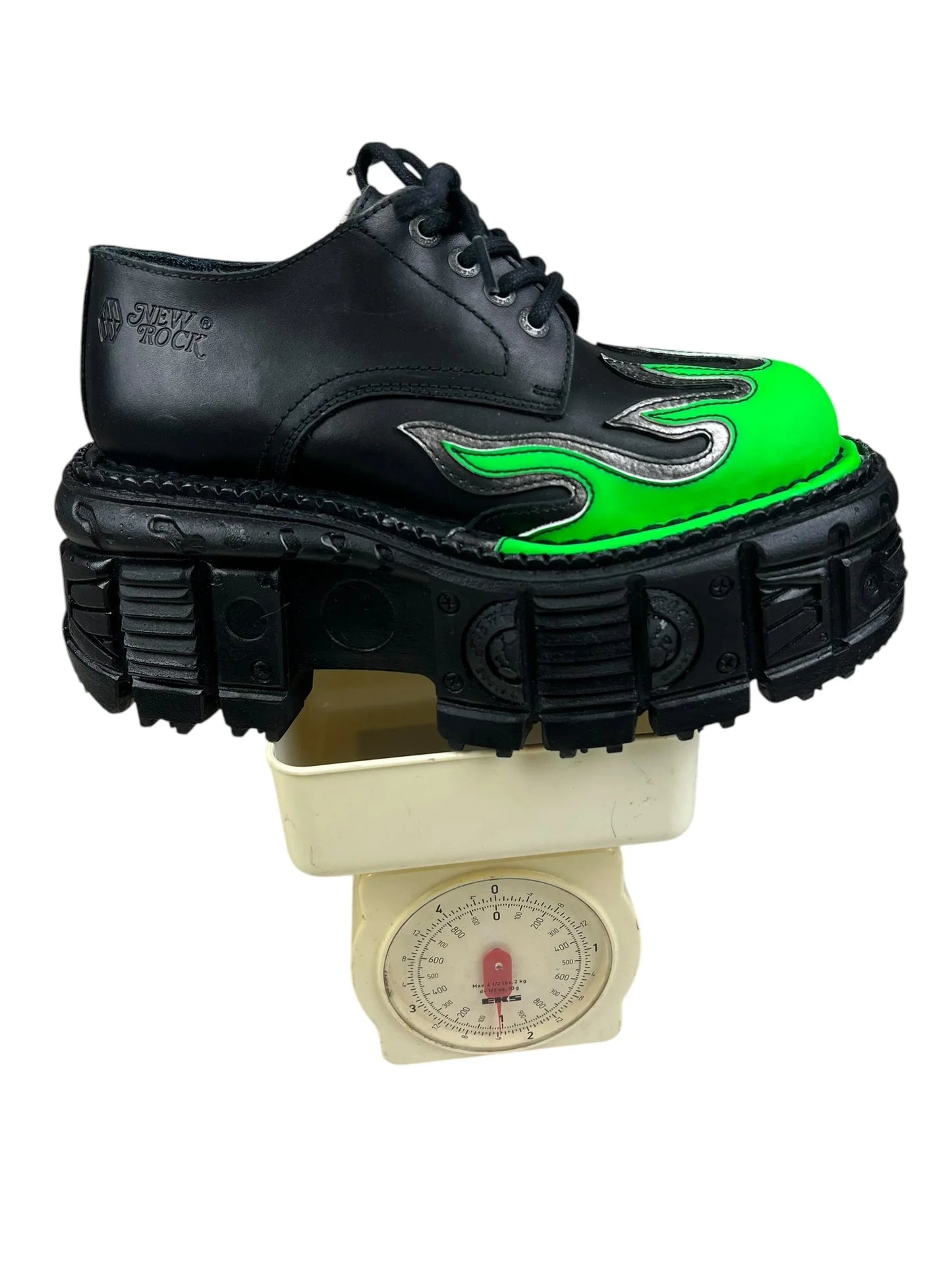 New Rock M-TANK1553-C17 green flame platforms