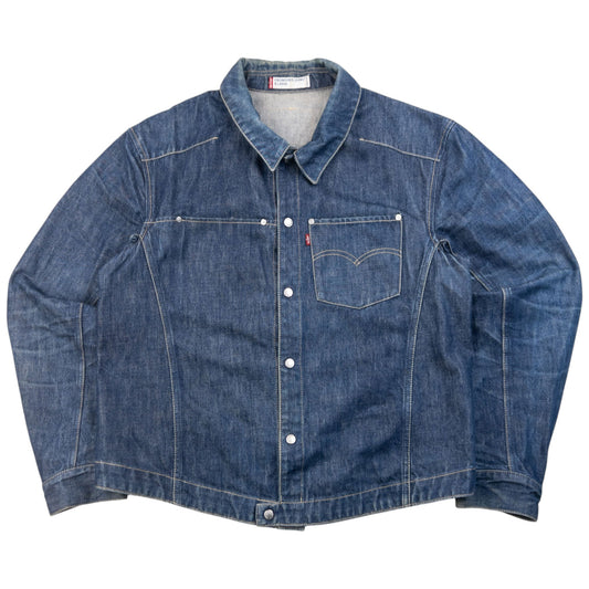 Vintage 2000s Levi's Button Up Denim Jacket Size XL | XL, Blue