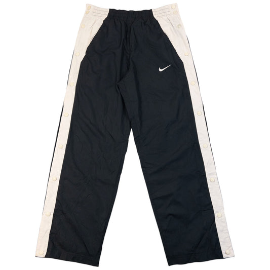 Vintage 2000s Nike Windrunner Breakaway Snap Tracksuit Bottoms Size S | Small, Black
