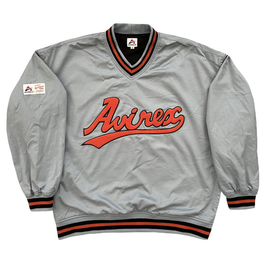Avirex Pullover Sports Spell Out Jersey - M