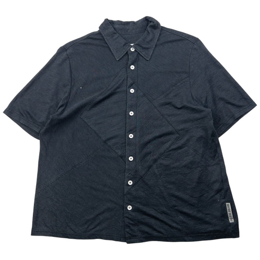 Vintage 90s Hai Sporting Gear By Issey Miyake Patchwork Button Up Shirt Size XS