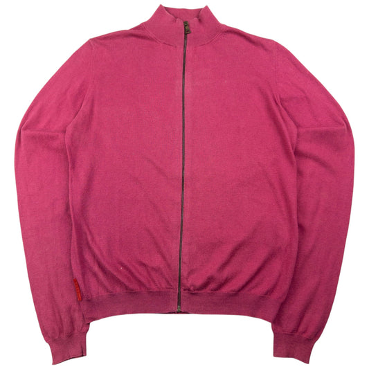 Vintage Prada Sport Zip Up Jumper Womens Size S