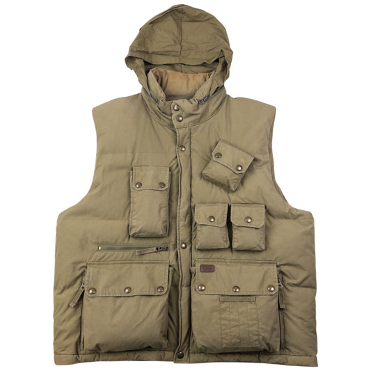 Vintage 90s Polo Ralph Lauren Multi Pocket Cargo Gilet Size L