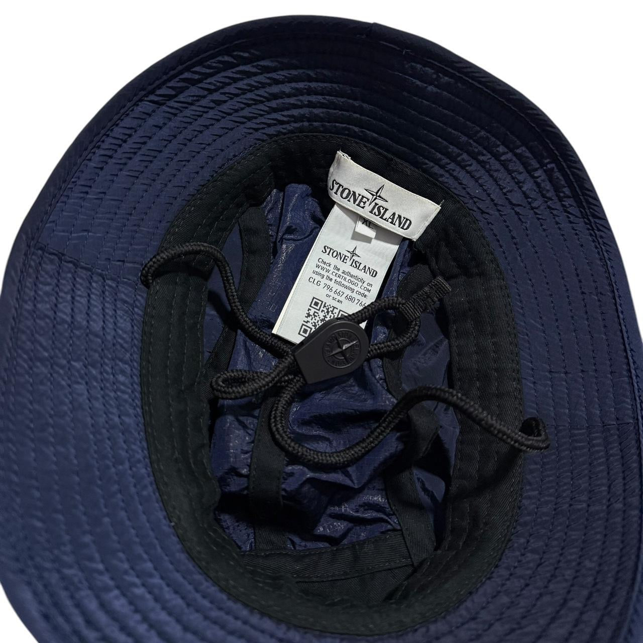 Stone Island Nylon Bucket Hat | O/S, Navy