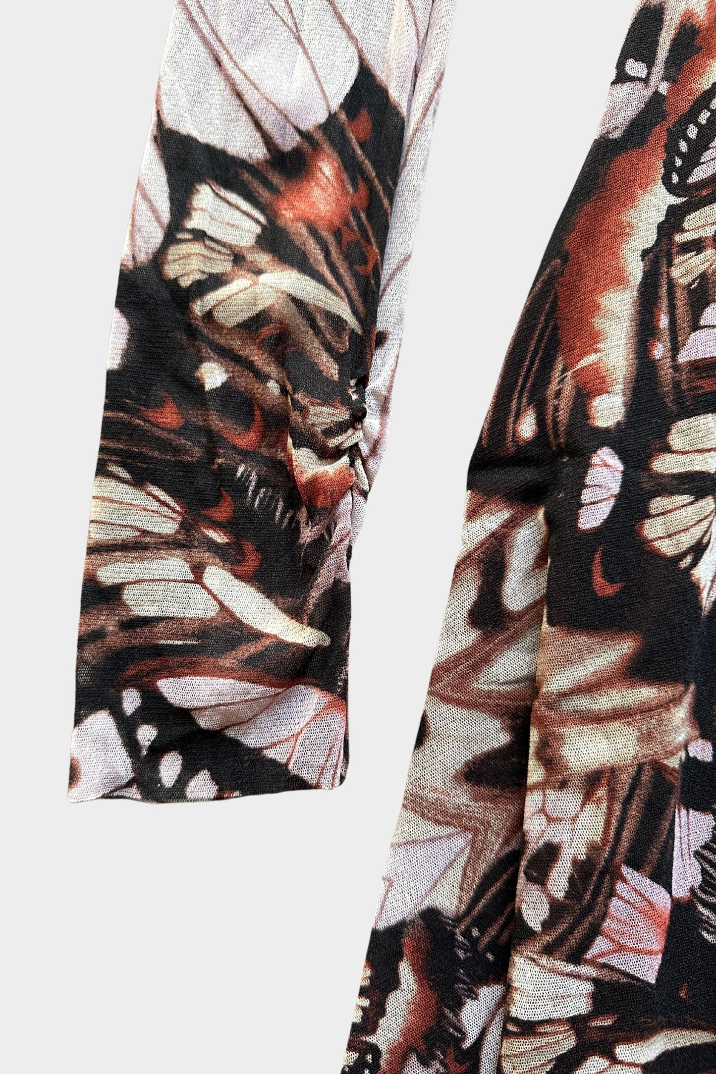 Jean Paul Gaultier Soleil 1990's Butterfly Lilac Dress