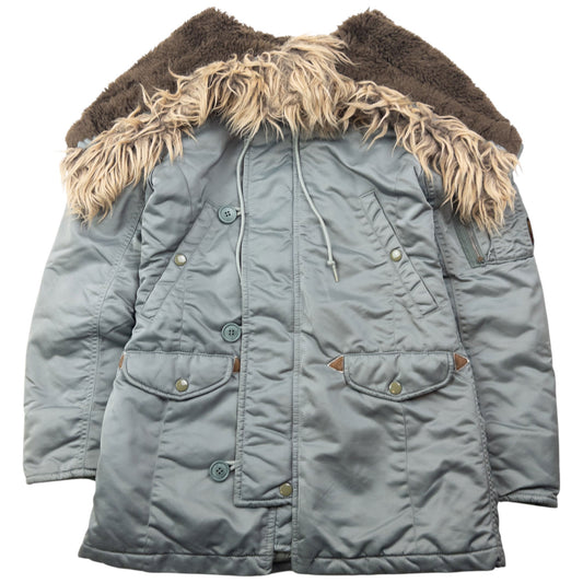 Vintage 90s Hysteric Glamour Fur Hood Cape Jacket Womens Size M | Medium, Multicoloured