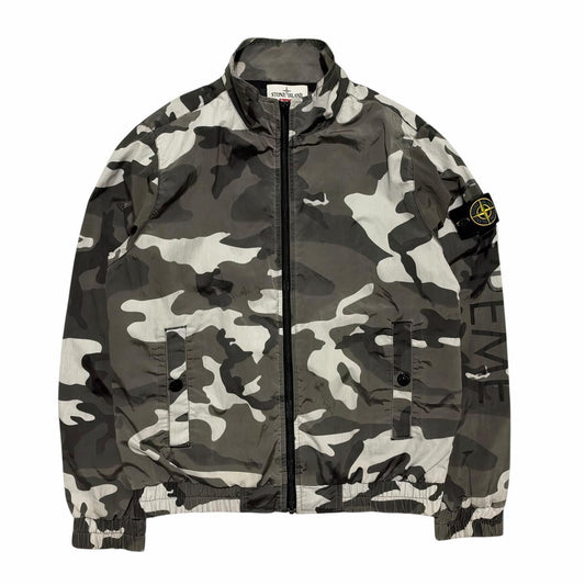 Stone Island S/S 2016 Supreme Snow Camo Nylon Jacket | Medium, Camo